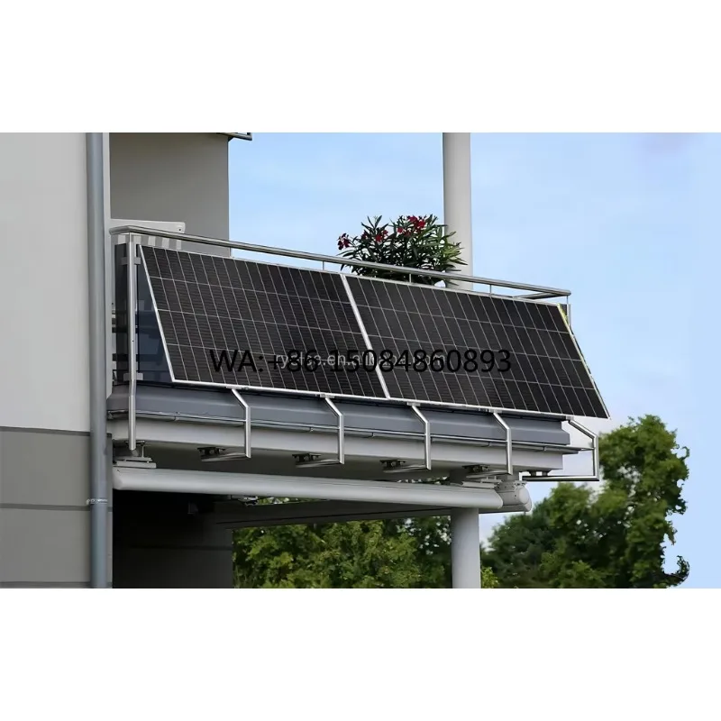 Solar balcony power generation800W Plug and Play Balcony Solar Kit Small On Grid Solar Balcony Power Plants MPPT Home Use