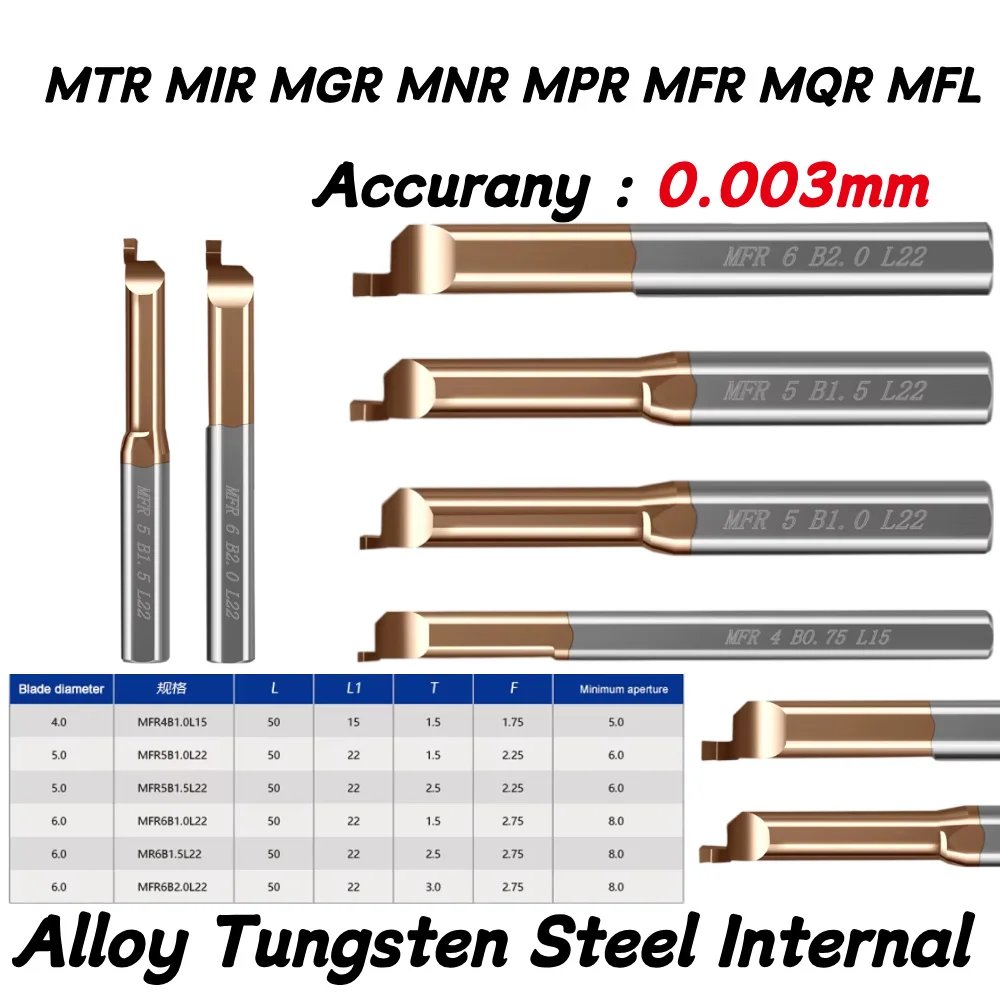 MTR MIR MGR MNR MPR MFR MQR MFL Small Bore Boring Tools