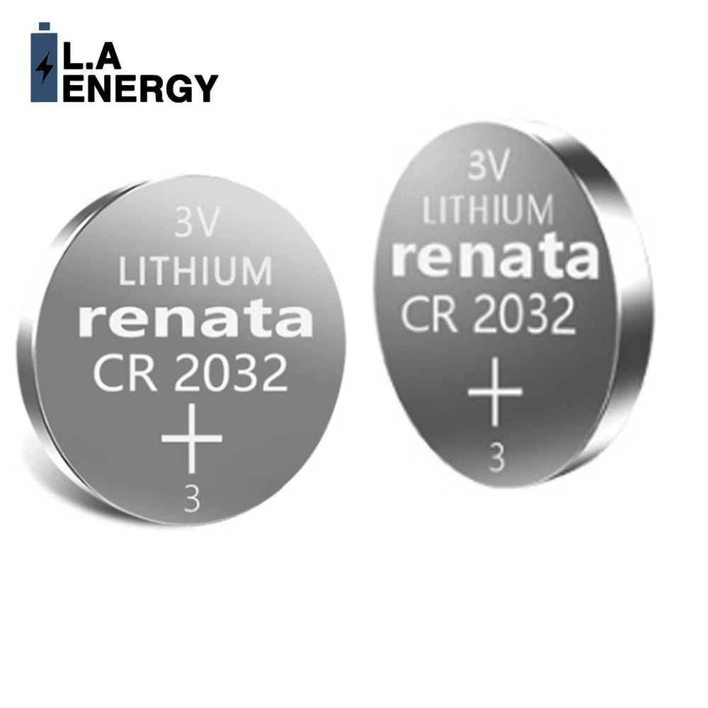 10PCS RENATA CR2032 Lithium Battery CR 2032 DL2032 ECR2032 3V for Car Key Watch Toy Remote Control Button Coin Cell