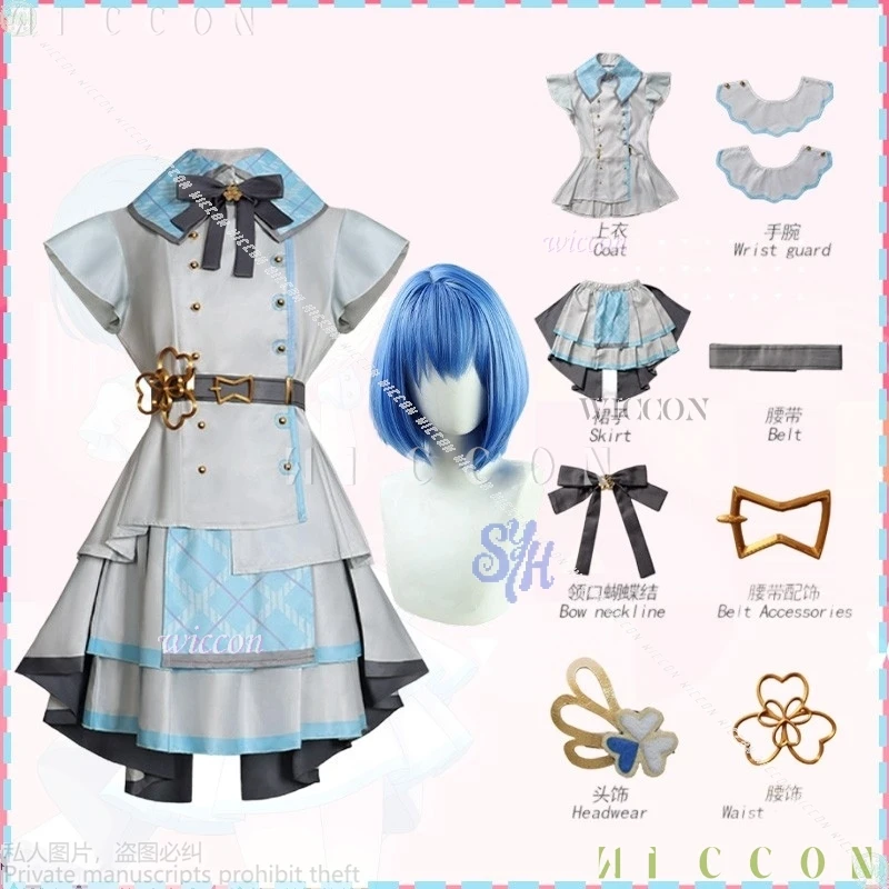 

Фантазия Хэллоуин аниме игровой проект Sekai More More Jump третья юбилейная командная форма косплей Kiritani Disfraz De Mujer