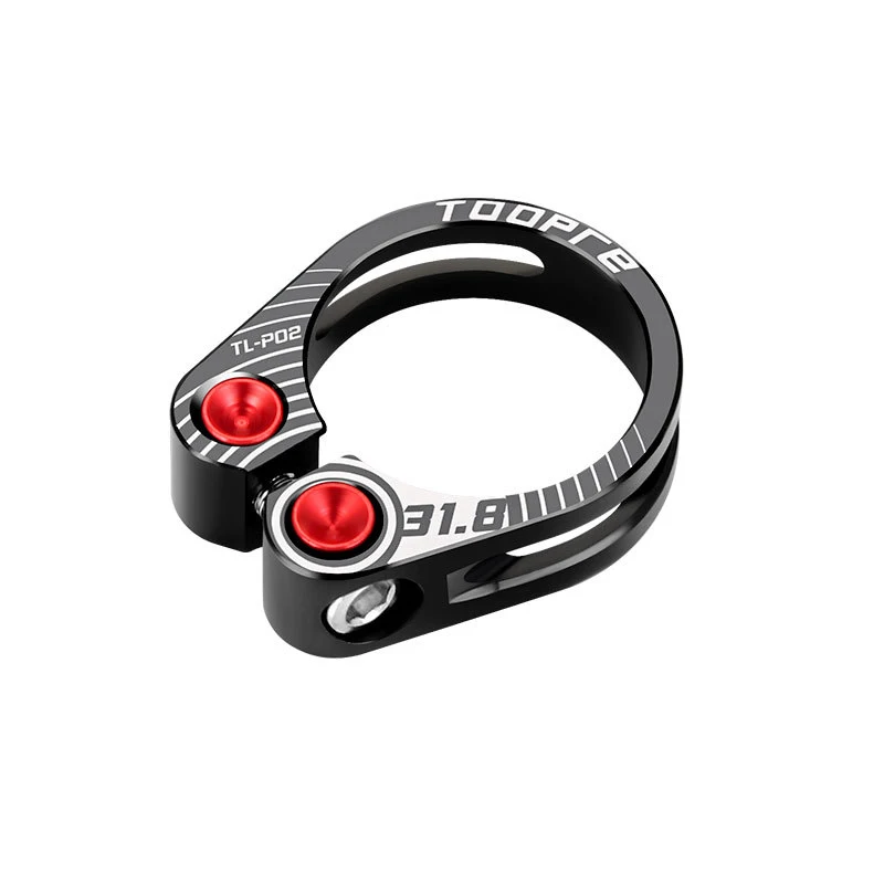 2022 جديد TOOPRE 5 ألوان جوفاء سبائك الألومنيوم دراجة Seatposts المشابك 31.8 مللي متر/34.9 مللي متر دراجة نارية اكسسوارات 17/18 جرام