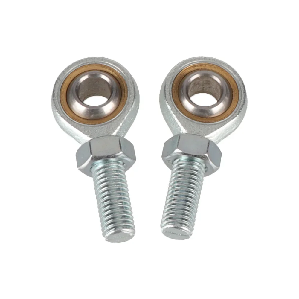 

2 шт. SA12T/K M12x1,75, наконечники рулевой тяги, шариковый шарнирный подшипник с зажимными гайками M12 * 1,75, наружная правая резьба