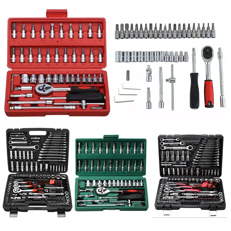 

Набор инструментов для мотоцикла: аксессуары, гаечные ключи, торцевые головки, ремонтный комплект для мотоциклов, автомобилей, гаражей и мастерских