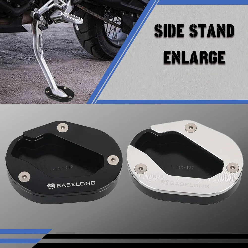 

2024 For TIGER 900 TIGER 900 GT Tiger 850 Sport 2020 2021 2022 2023 Motorcycle Side Stand Extension Pad Kickstand Enlarger Plate