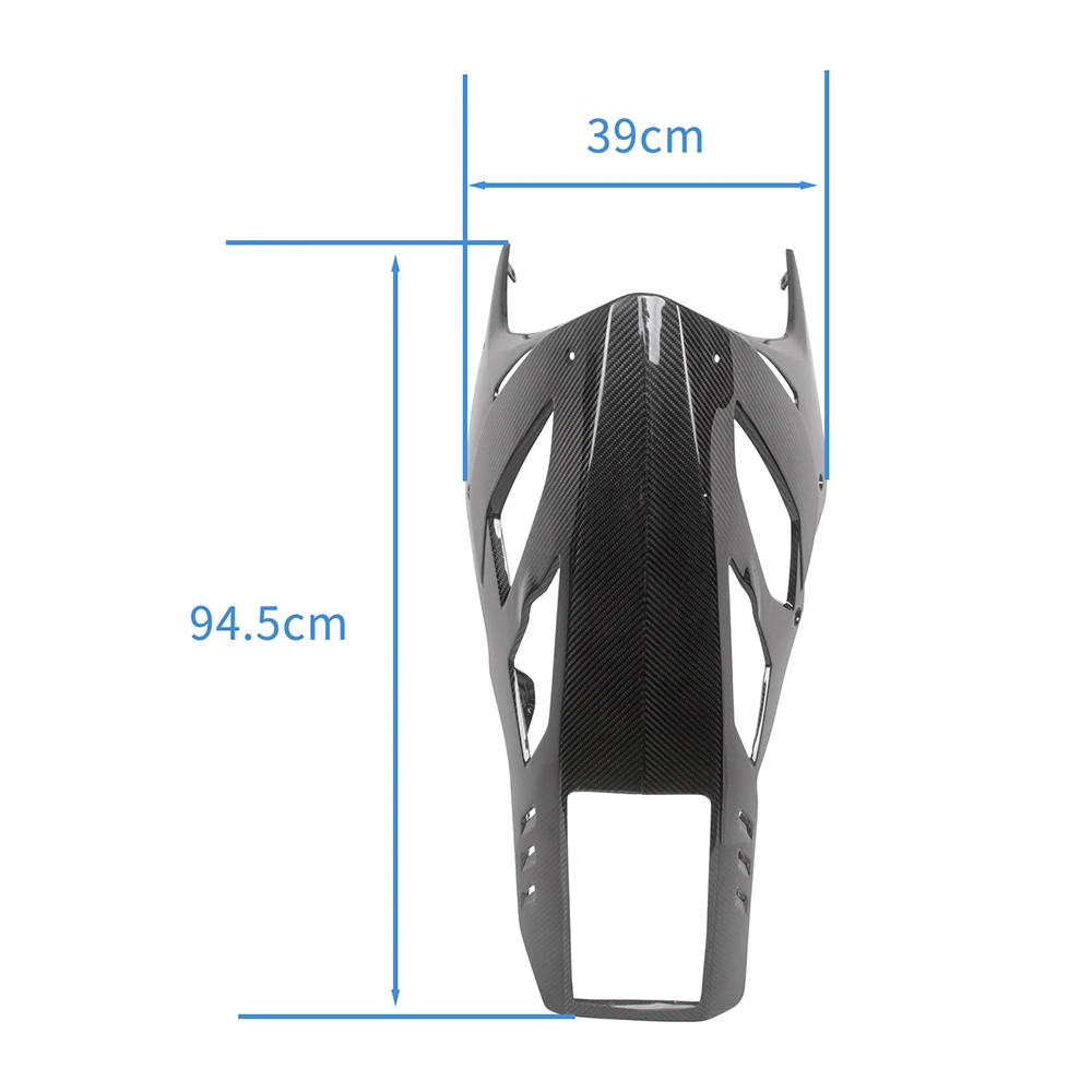 Für BMWS1000RR BMW S1000RR 2023 2024 Motorrad Zubehör Reinem Kohlenstoff Längere Bauch Pan Undertray Untere Verkleidung Kits