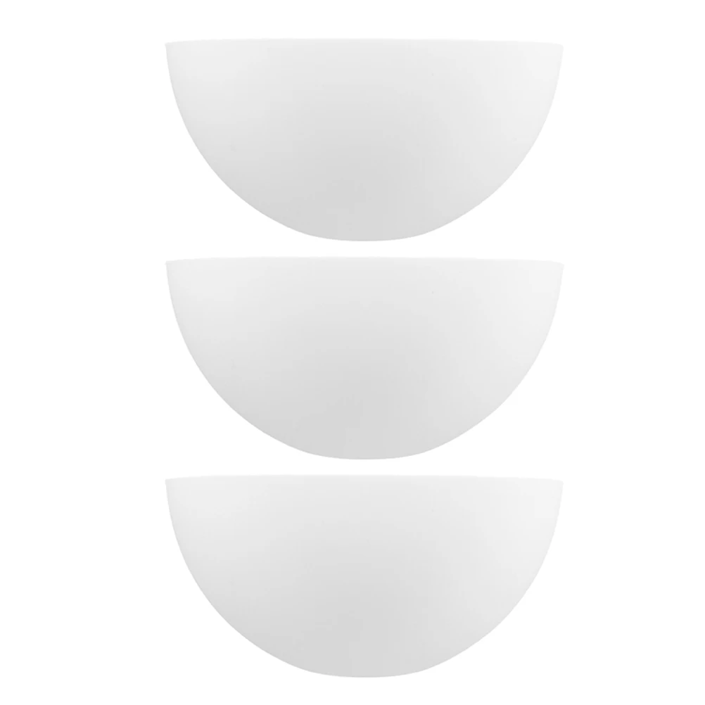 

3pcs Plastic Lampshade Home Decor Stylish Various Needs Easy Installation Cleaning Excellent Diffusion Warm