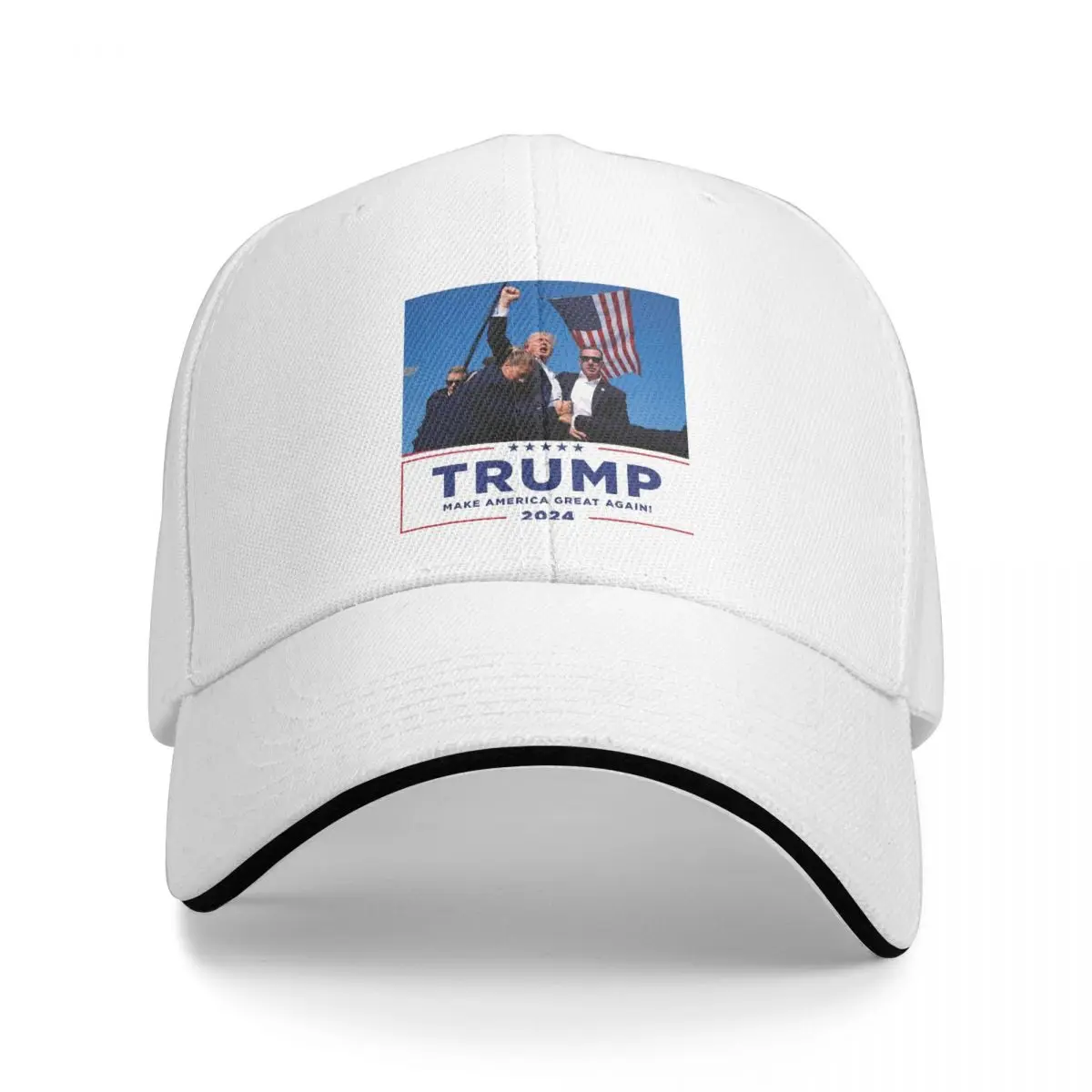 Unisex Trump Assassination Attempt Shooting Trucker Cap Classic Trump Shot 2024 Versatile Baseball Cap Suit for All Season