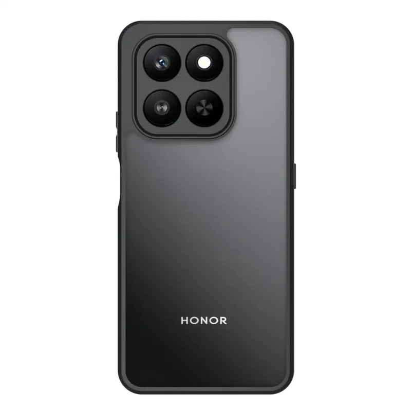 حافظة لهاتف Honor X7d لهاتف Honor X7d حافظة لهاتف Honor X7d حافظة لهاتف Honor X7d 4G 5G بسيطة سوداء غير لامعة مضادة للبصمة