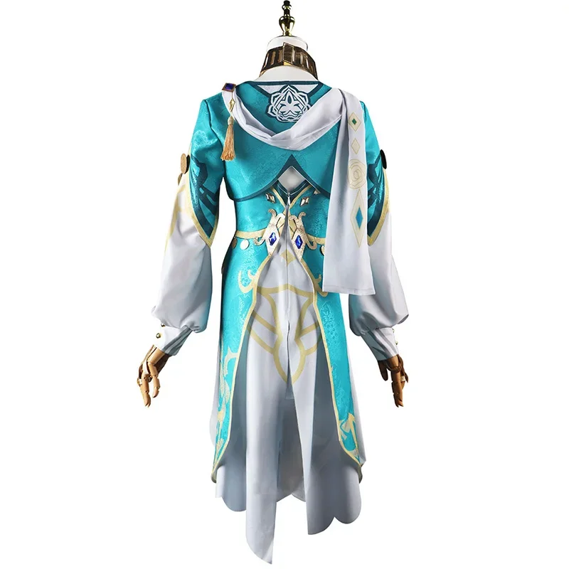 Game Genshin Impact Lisa New Cosplay Costume Lisa Outfit Dress Party Costumes Cosplay  Full Set