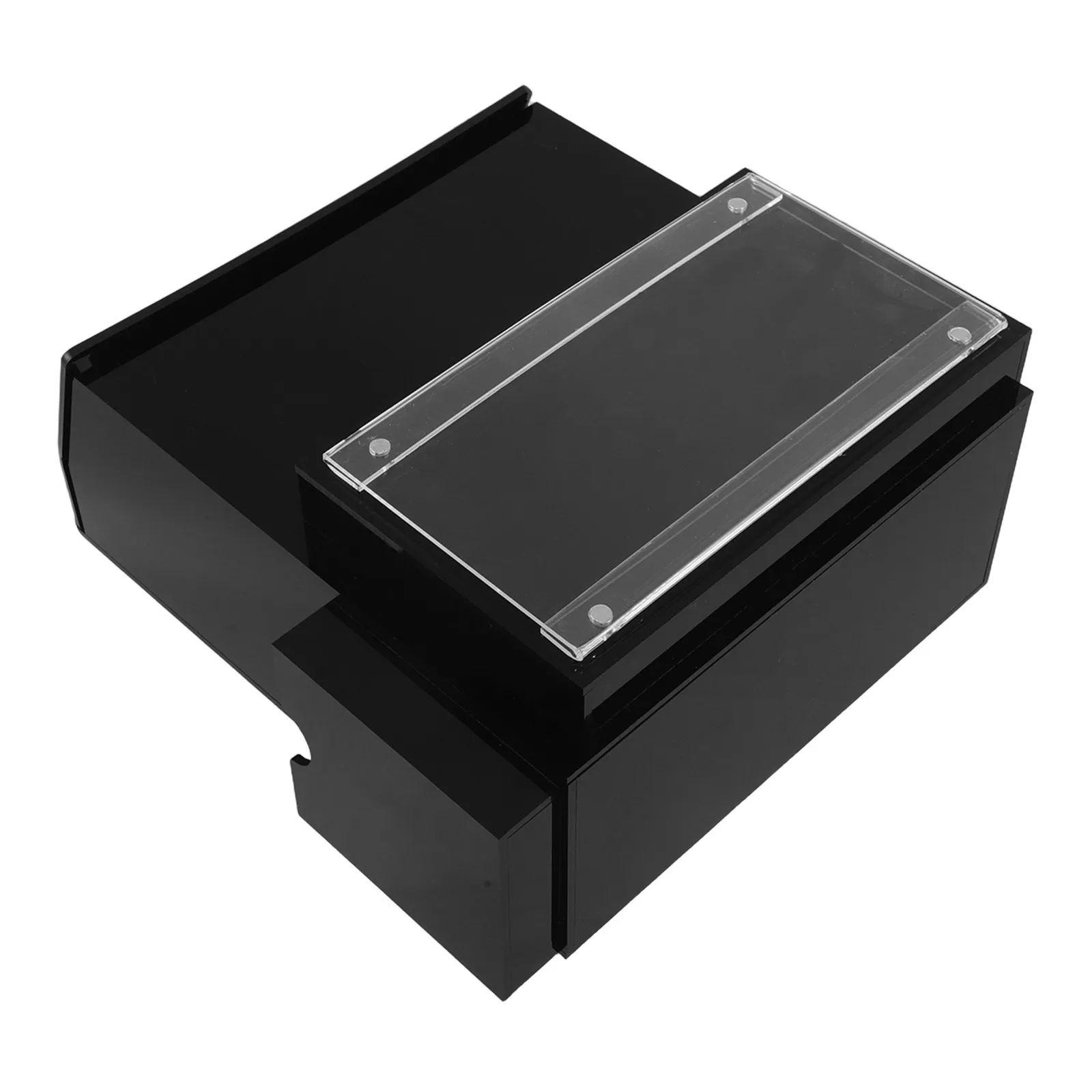 black-acrylic-voting-box-lockable-fundraising-charity-donation-school-office-suggestion-drop-feedback-collection