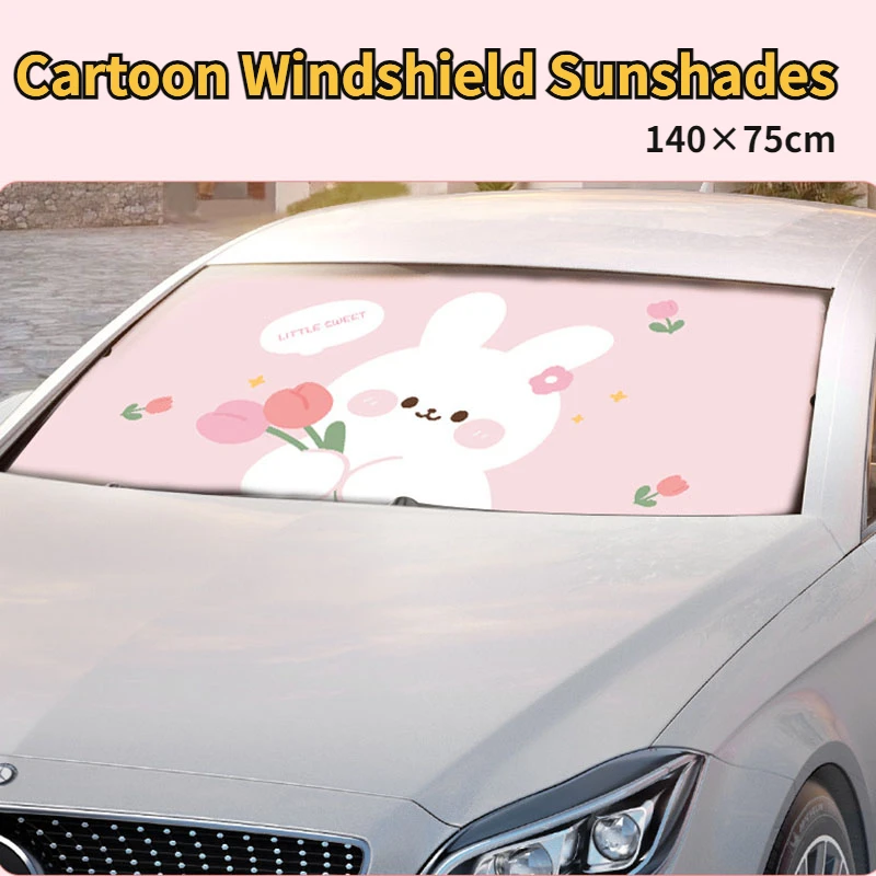 

Car Umbrella Windshield Shades Foldable Auto High temperature prevention Front Window Protectors Car Windscreen Covers Sedan