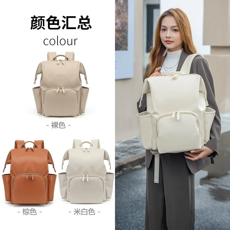 large-capacity-pu-leather-style-diaper-bag-portable-maternity-bag-for-outdoor-use-thermal-storage-for-baby-nappies