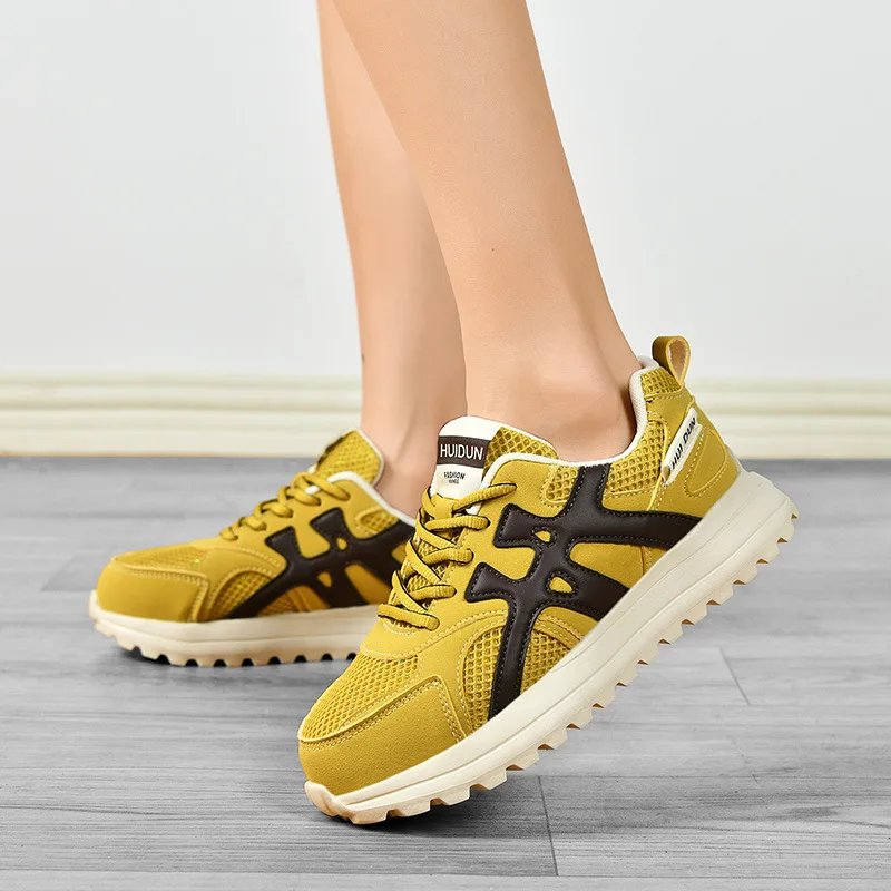 

New Arrival Ladies Ultra Light Casual Safety Shoes Fashion Steel Toe Anti-smash Anti-puncture Summer All Season Work Footwear