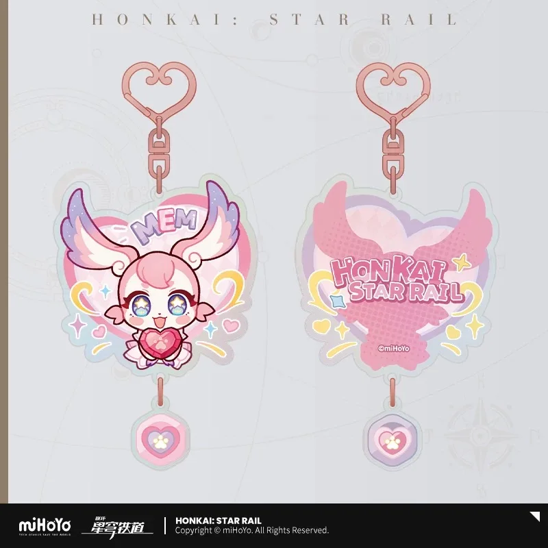 미호요 공식 정품 혼카이 스타 레일 폼폼 전시관 시리즈 미미 아크릴 펜던트 코스프레 애니메이션 게임 선물 사전 판매