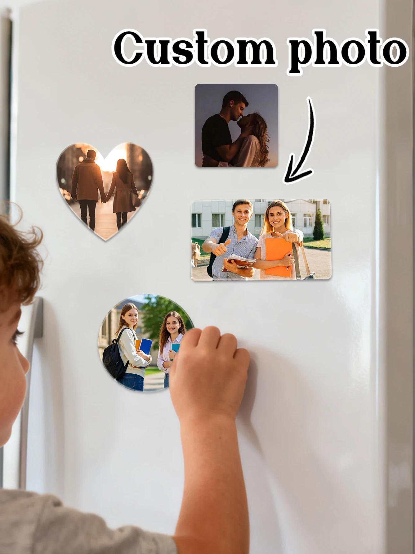 Custom Fridge Magnets With Picture, Personalized Strong Fridge Magnets, Customized Photo Fridge Magnets, Funny Fridge Magnets,