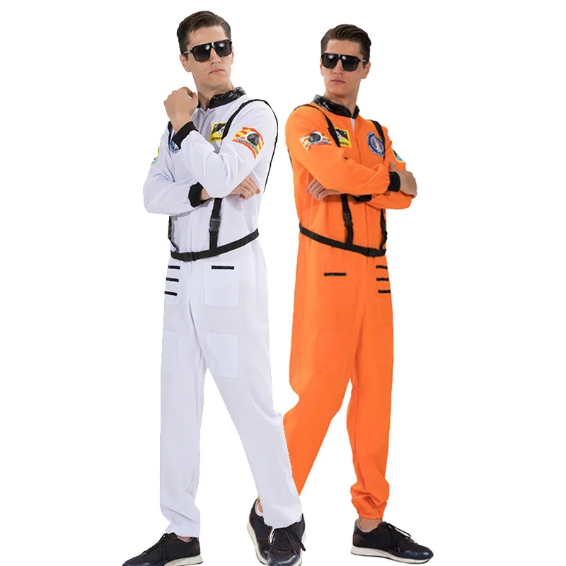 Performance Kostuum Astronaut Pilot Uniform Vakantie Feest Ruimtepak