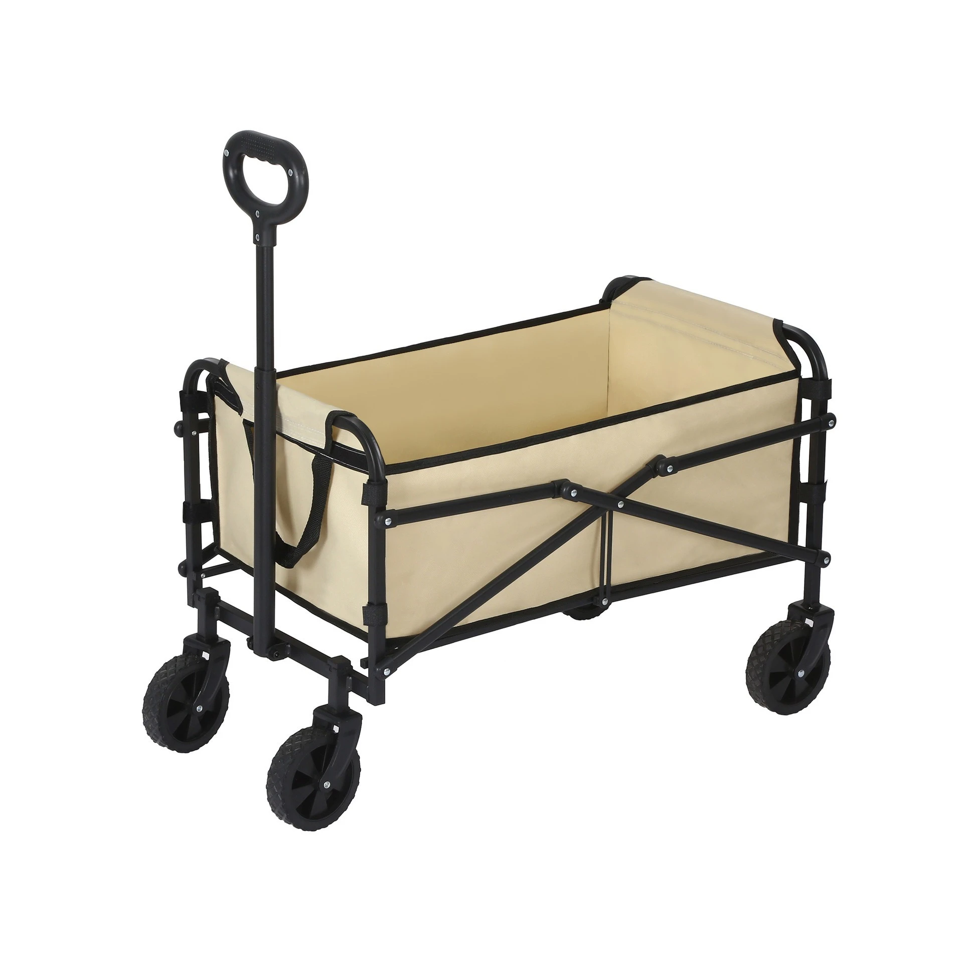 

5 Inch Camping Stroller Cart Picnic Cart Table Board Camper Camping Trailer Outdoor Foldable