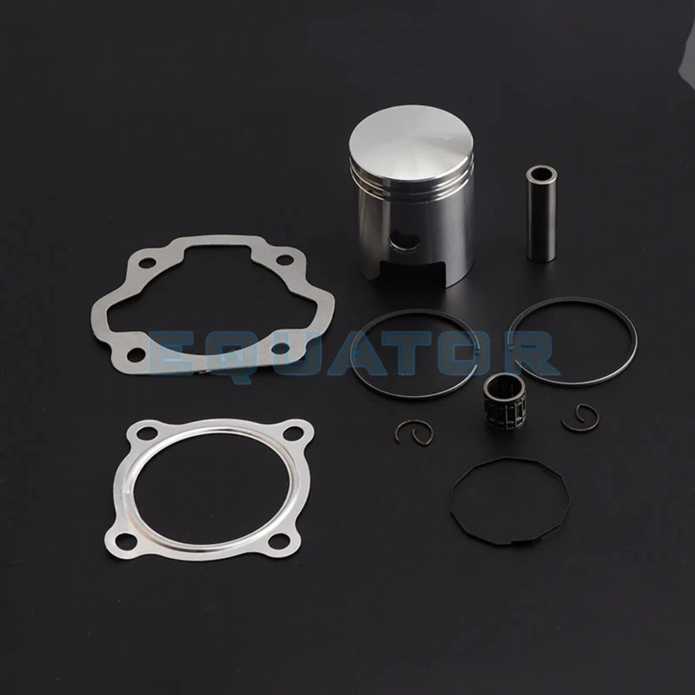 Motorcycle 47mm Piston Kit with Gasket Ring 12mm Pin For Scooter JOG 50cc 70cc 2 stroke engine yamaha minarelli 1pe40qmb