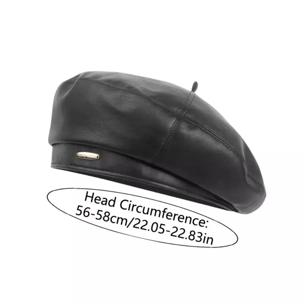 جديد بو قبعة قبعة قابل للتعديل لينة الرسام قبعة الفنان الفرنسي بلون الفنان الرسام قبعة الخريف الشتاء #6