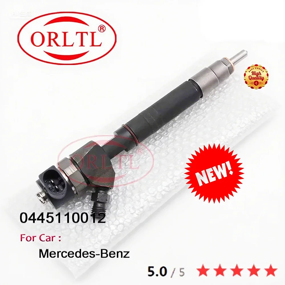 

NEW 0445110012 New Diesel Fuel CR Injector 0 445 110 012 0445110009 OEM 6110700587 A6110700587 For Mercedes Benz ORLTL