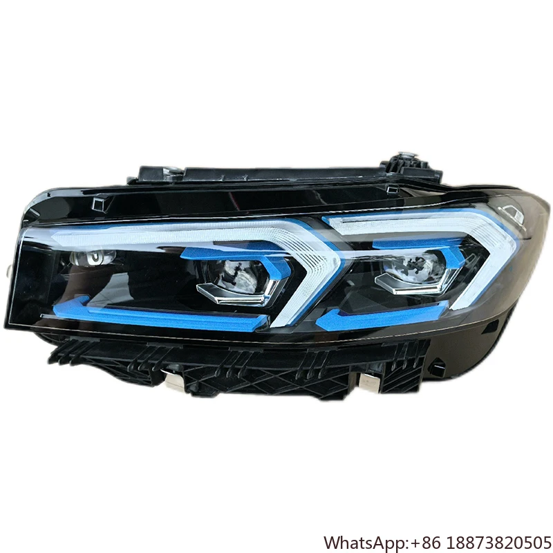

For23years BMW3 Series G28 330li 325li 320li Светодиодные фары Старая модель Обновление Новые синие брови Высоко подобранные лазерные фары
