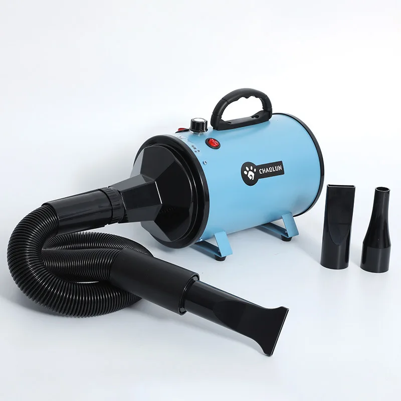 Imagem -02 - Cão Poderoso Secador de Cabelo para Pequeno Médio Grande Pet Dogs Cat Grooming Shower Blower Vento Quente Rápido Blow-dryer Animal