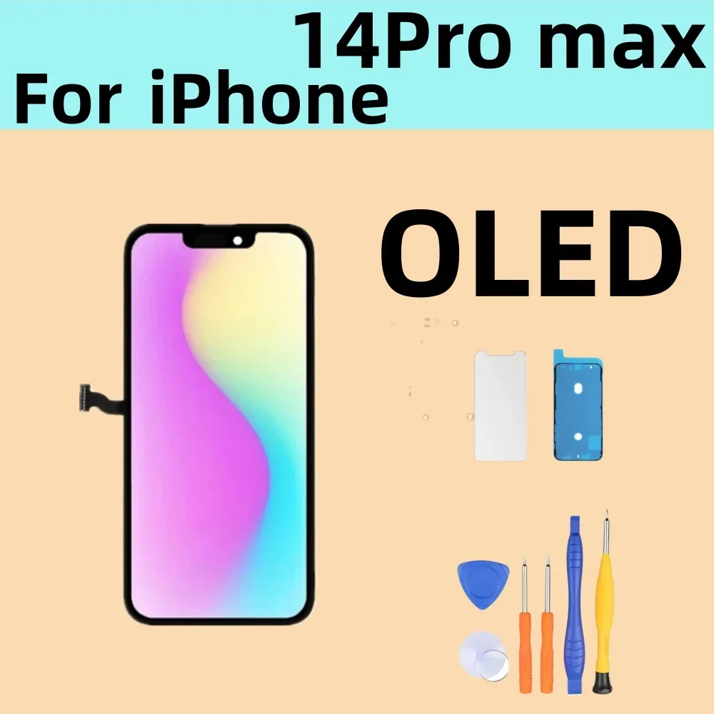 For iPhone  16 Pro 12 13  LCD Display Touch Screen Digitizer Assembly Replacement