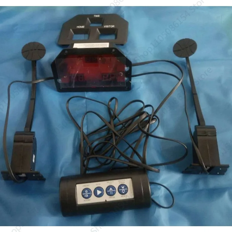 Basketball machine electronic scorer, pitching scorer, battery model