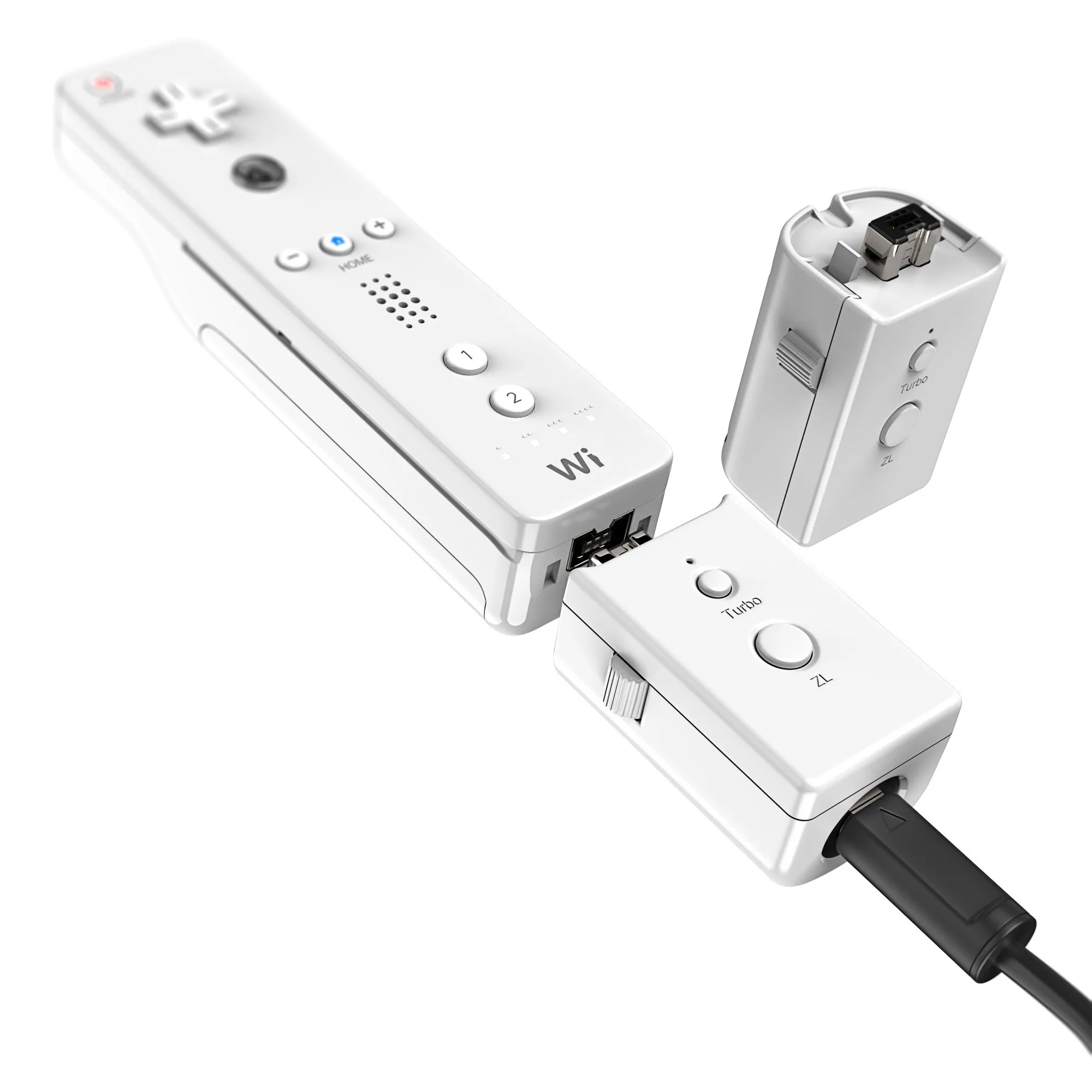 อะแดปเตอร์แปลง1ชุดสำหรับ GameCube NGC TO Wii ตัวแปลงคอนโทรลเลอร์อุปกรณ์เปลี่ยนที่ถือเกม