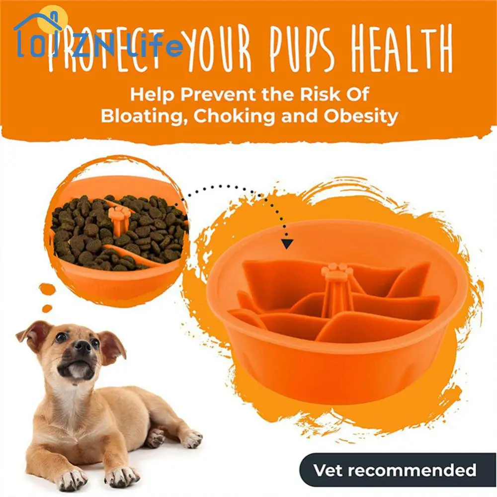 Interactive Puzzle Maze Feeder Food-grade Prevent Bloating Silicone Opp Bag Dog Feeding Tool Pets Slow Eating Feeder Natural