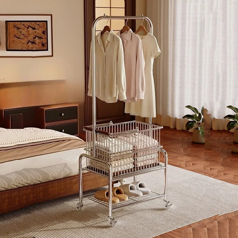 Hotel Rack Clothes Stand Clearance Wall Designer Luxury Clothes Stand Storage Living Room Porte Manteaux Entrance Furniture