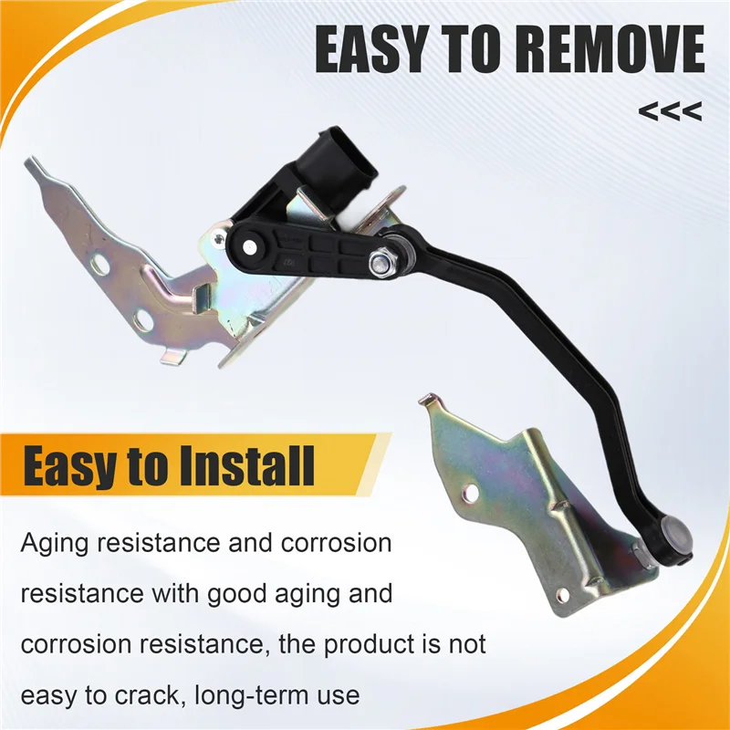 A82M-Car Front Headlight Sensor And Bracket Assembly Suspension Height Sensor For Ford Kuga 12-19 CV61-13D034-AA CV6113D034AA - Image 5