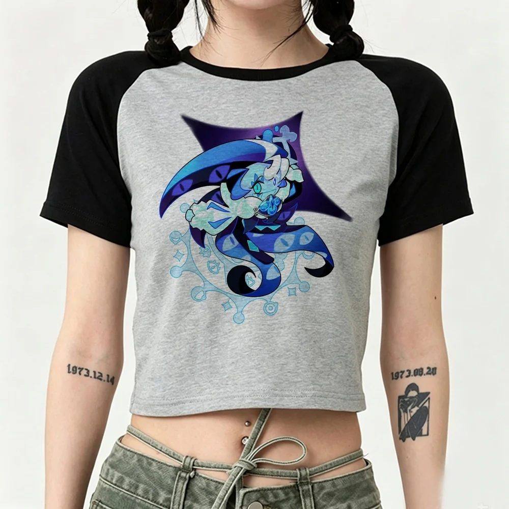 Shadow Milk Cookie cropped top girl baddie alternative  scene  korean fashion funny shirt y2k meme alternative  baddie jojifuku