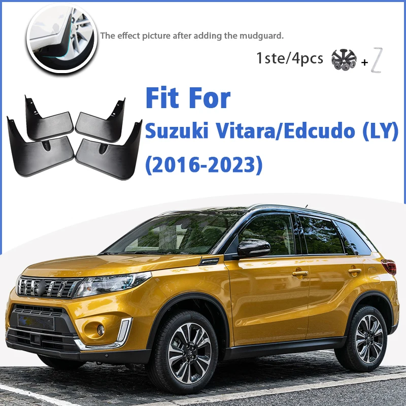 

Брызговики для Suzuki Vitara эскудо LY 2016 2017 2018 2019 2020 4-го поколения, брызговики, Аксессуары для автомобилей, брызговик