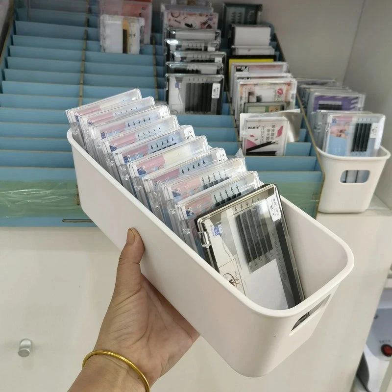 1Pcs Eyelash Extension Supplies Organizer False Eyelashes Storage Box Lash Accessories Case Display Stand Makeup Tool