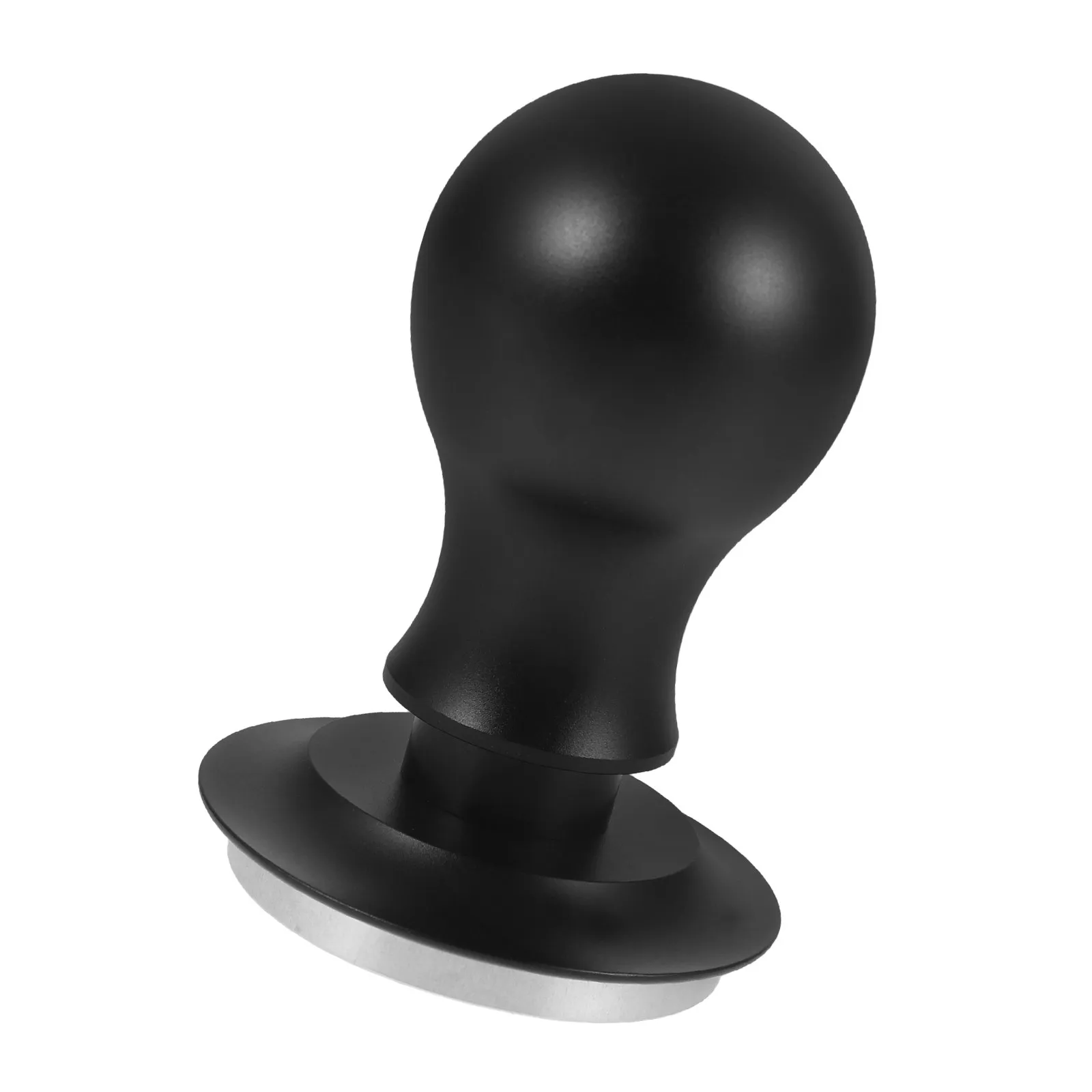 Espresso Coffee Tamper Metal Tamper with Built-in Spring Adjustable Depth Feature Stylish Design for Home Bar Professional
