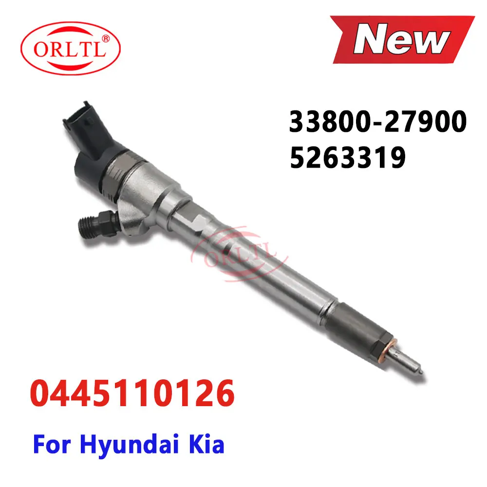 

0445110126 33800-27900 New Diesel Fuel Injector 0 445 110 126 For HYUNDAI Santa Fe Tucson Sonata KIA Carens Magentis Sportage