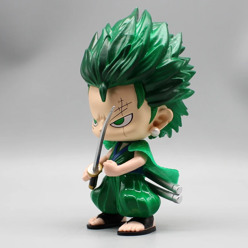 Roronoa Zoro Anime Modelo Decoração, Bonito Figura De Animação, Navegando De Novo, Jogo De Desenhos Animados, Garagem Kit, Boneca Ornamentos, 6.2 ", 1 Pc