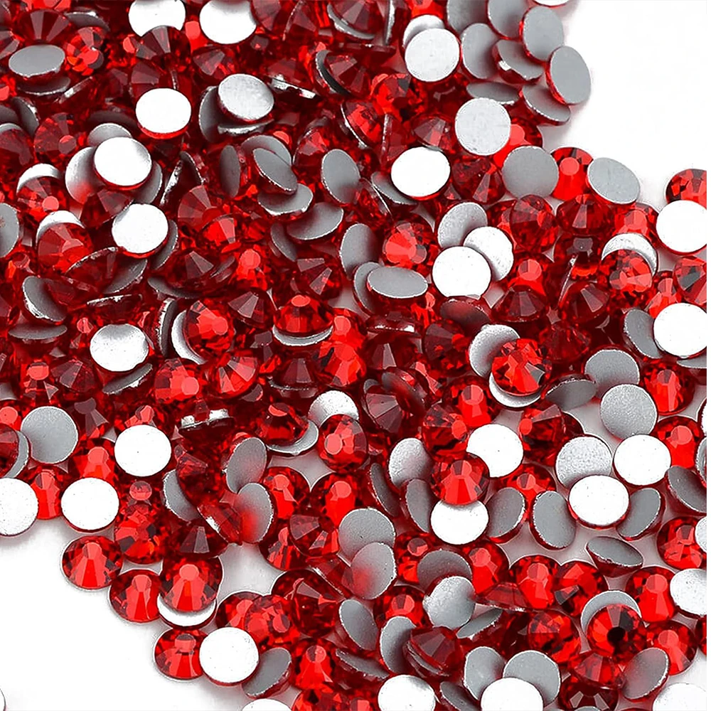1440PCS large red flat bottome - Nail Art Red review and price