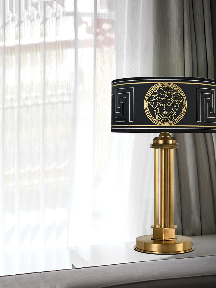 European-Style Lamp Study Design Bedroom Bedside Living Room Table Lamp