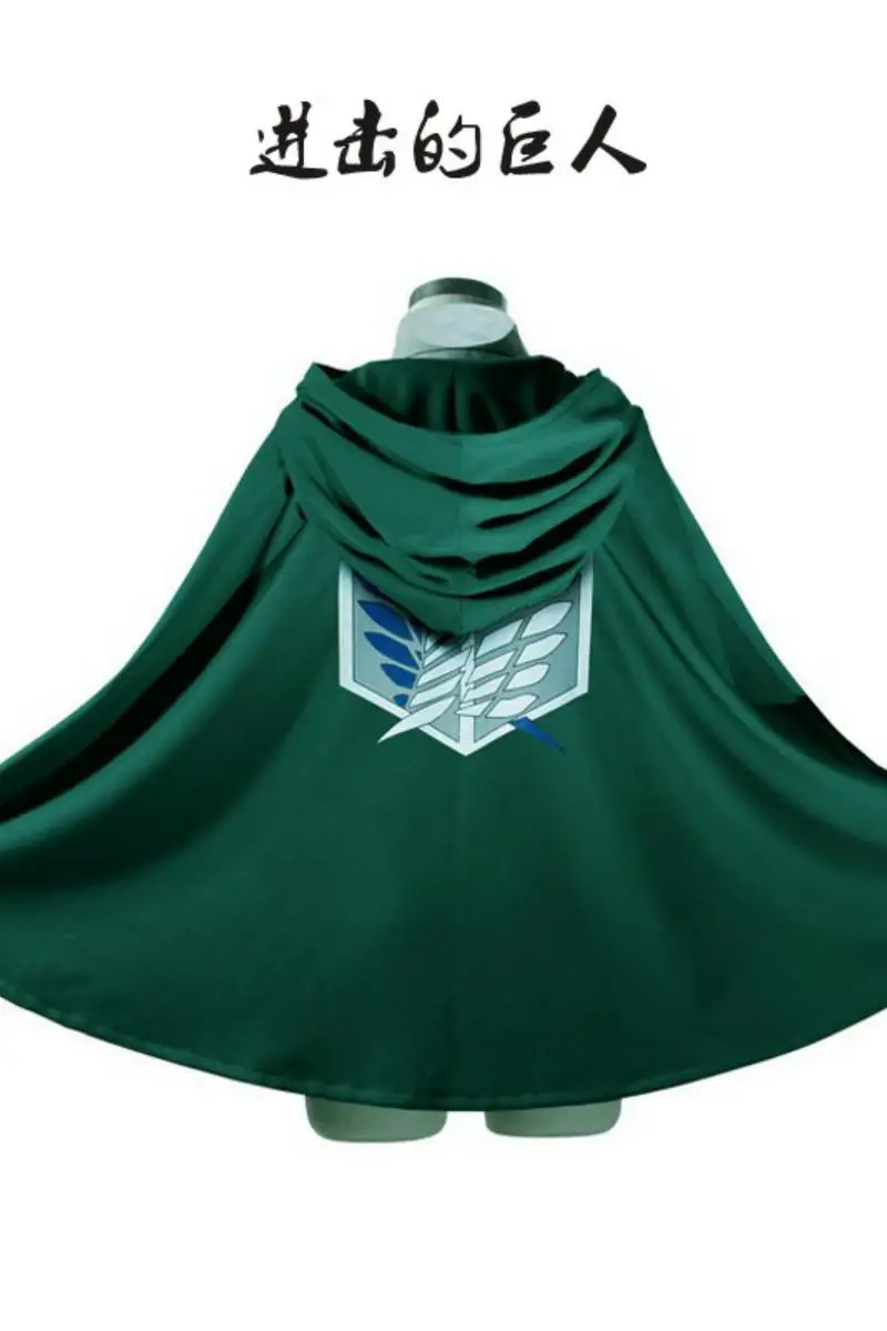 Atta on Titan Survey Corps Freedom Wing Commander Mantello Cosplay loween Performance Costume Etnico tradizionale da donna...