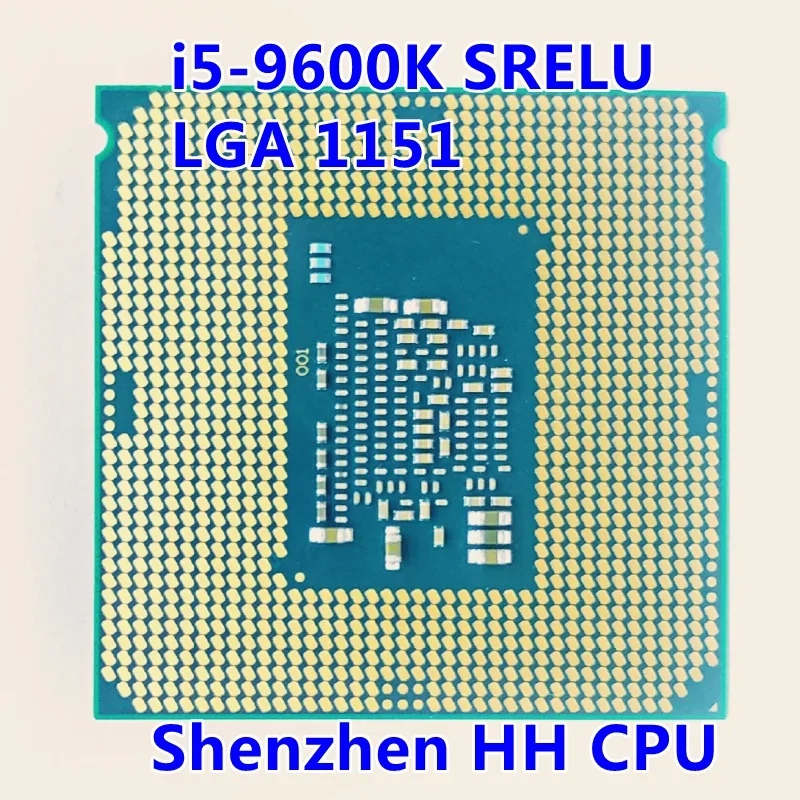 i5-9600K SRELU  i5 9600K 3.7 GHz Six-Core Six-Thread CPU Processor 9M 95W LGA 1151