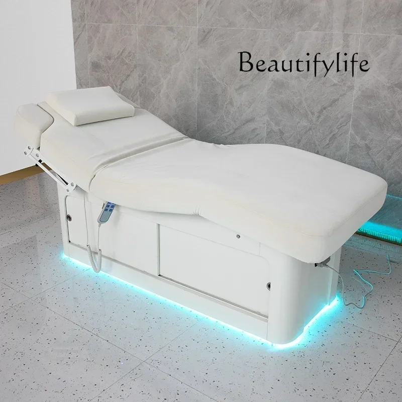 X35 Heating Spa Massage Couch Tattoo Embroidery Latex Bed Electric Beauty Bed Beauty Salon Multifunctional Constant Temperature