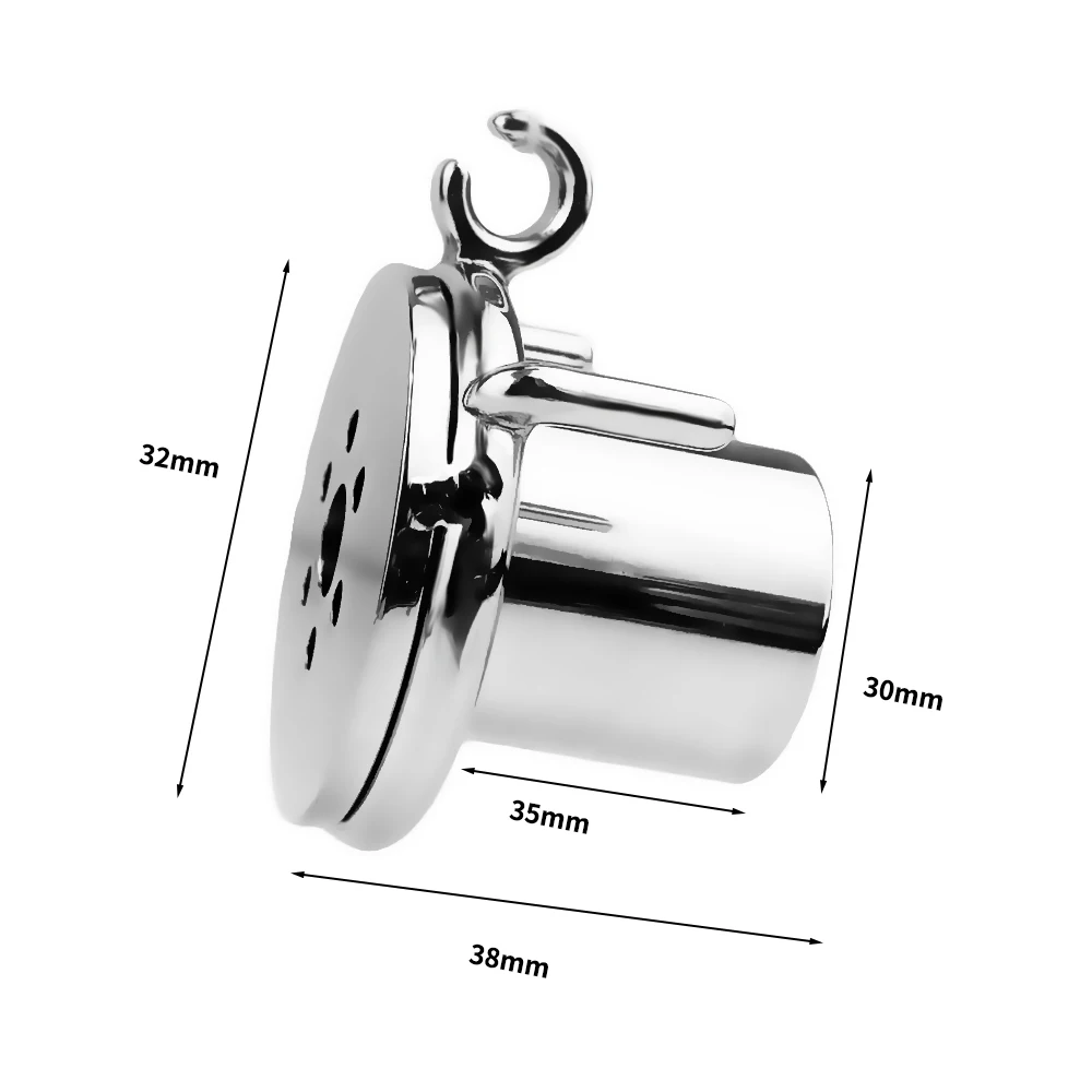 FRKO Negative Male Flat Chastity Cage Device Metal Inverted Penis Lock Cage Cock Ring Cbt Adult Games BDSM 정조대 Men Sex Toys - view 5