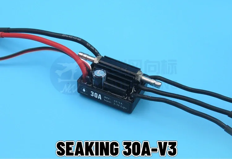 30A 40A 60A 90A 120A 180A V3 Hobbywing SEAKING ESC Water-cooled Bidirectional Brushless ESC RTR For RC Racing Sailing Boat