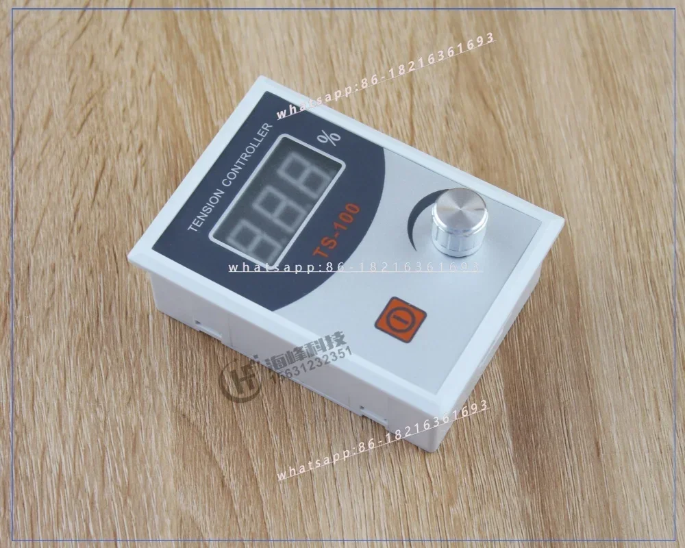 2006GOOD TS-100 Miniature Tension, Magnetic Powder Controller, Manual Tension Meter 24V Tension Plate SJ-180A