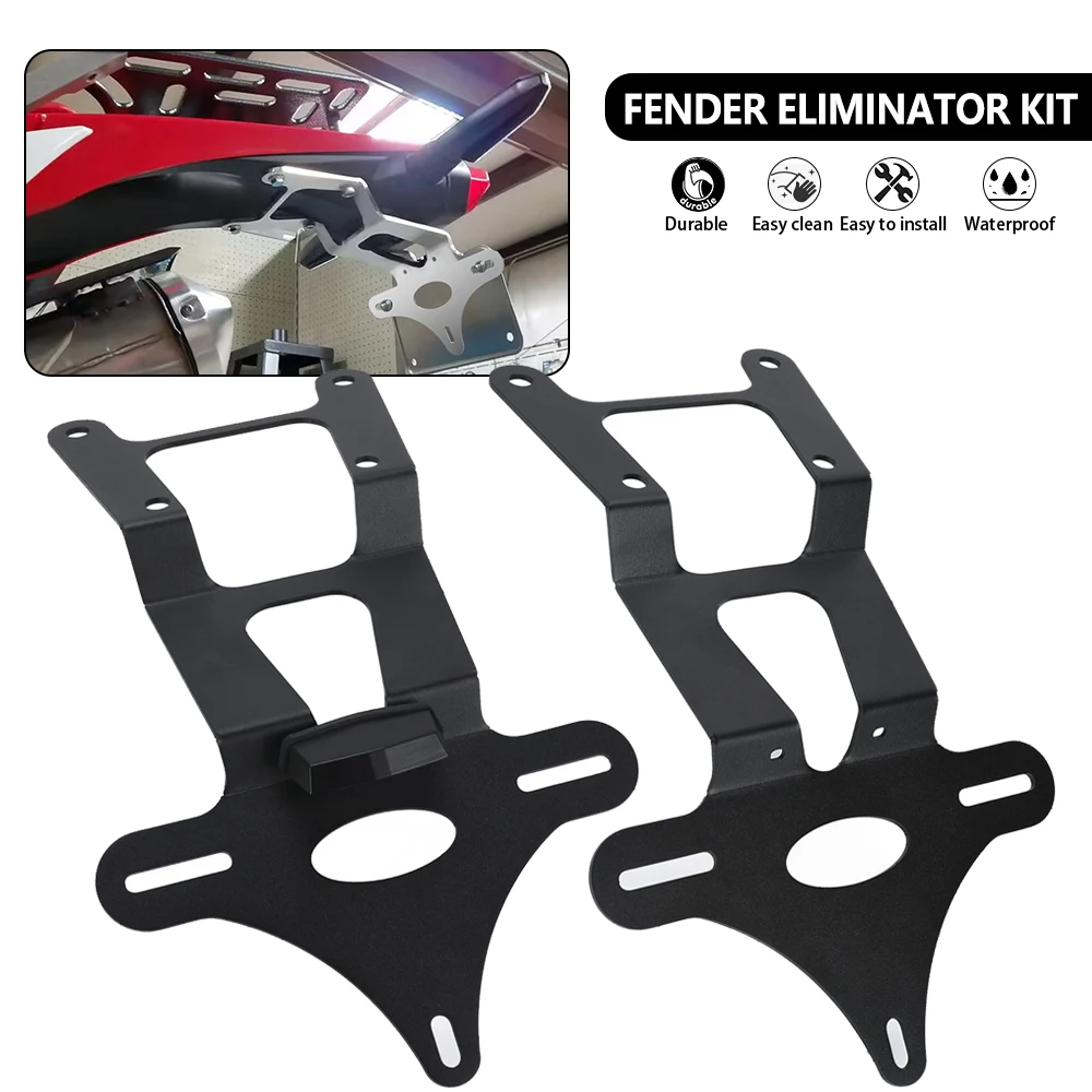 For HONDA CRF 450 L 2019-2024 2023 2022 CRF450L CRF450 RL Motorcycle Rear Tail Tidy License Plate Holder Fender Eliminator Kit