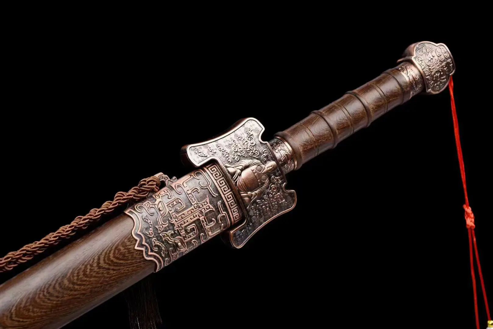 God King Battle Sword Total length 109cm Cosplay Chinese real sword Performance Exhibition Heavy sword Decoration Not sharp