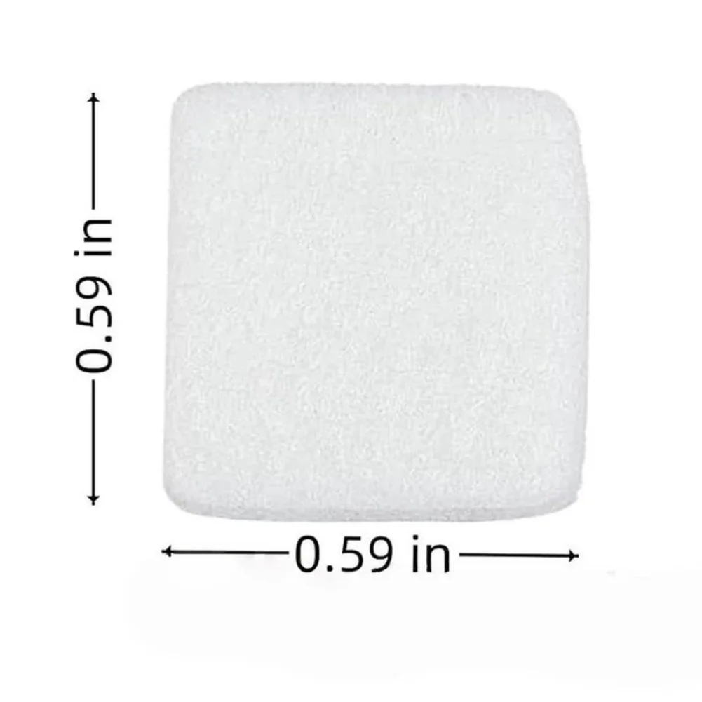 White Aroma Cotton Pad Compatible with For Aroeve For MK01 Humidifier Air Purifier Scent Sheet 1.5x1.5x0.3cm 3x2.2x0.3cm