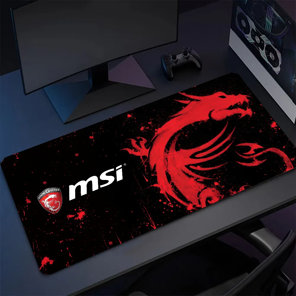 MSI Mousepad Mouse Mat Desk Mat With Pad Gaming Accessories Prime Gaming XXL Keyboard Pad Padding Mat